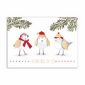Leave it to the Birds Greeting Card - Gold Lined White Envelope